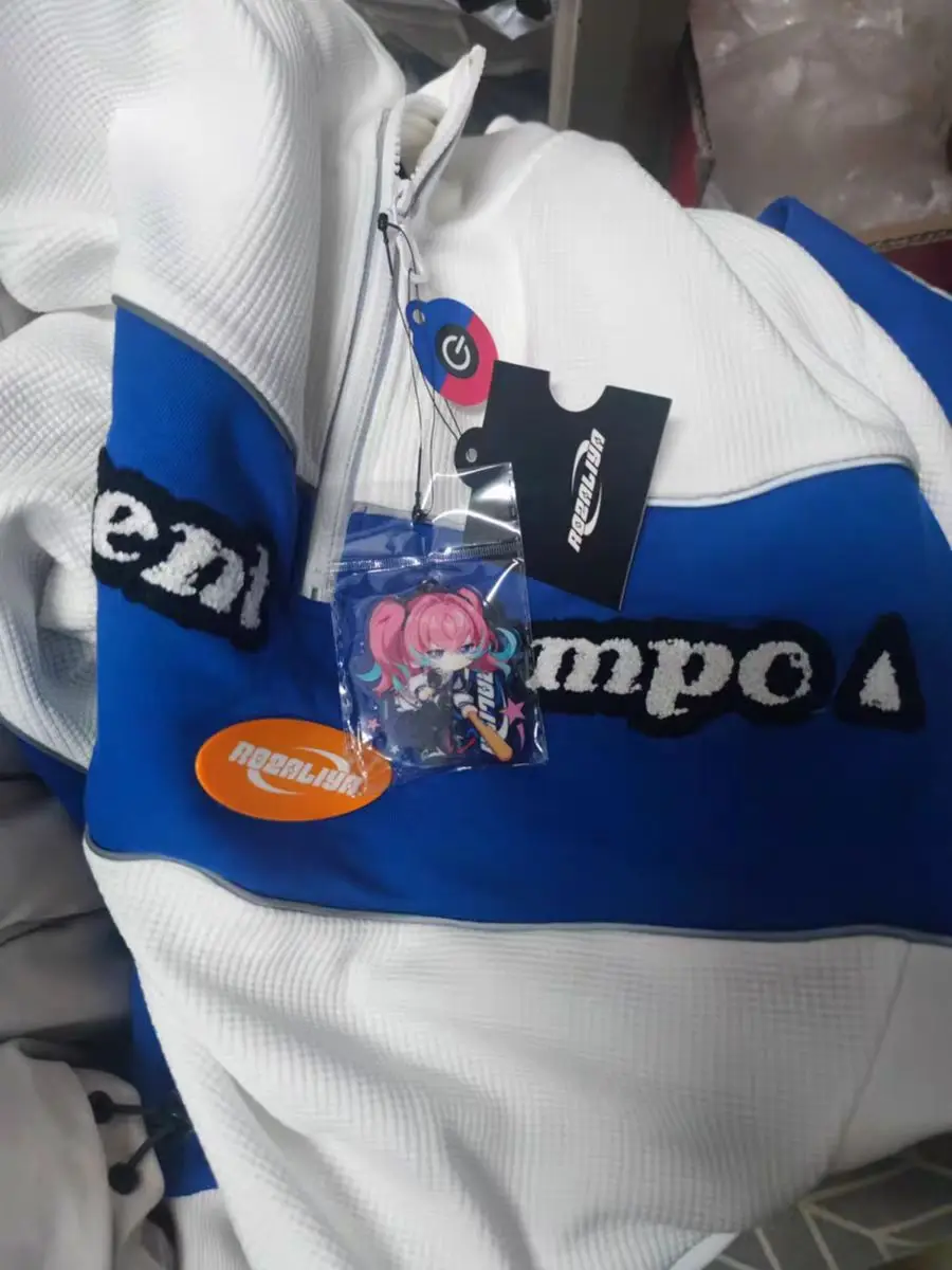 MiHoYo официальный Honkai Impact 3 8-битное пальто для косплея Fanatical Blues Doujin толстовки пар