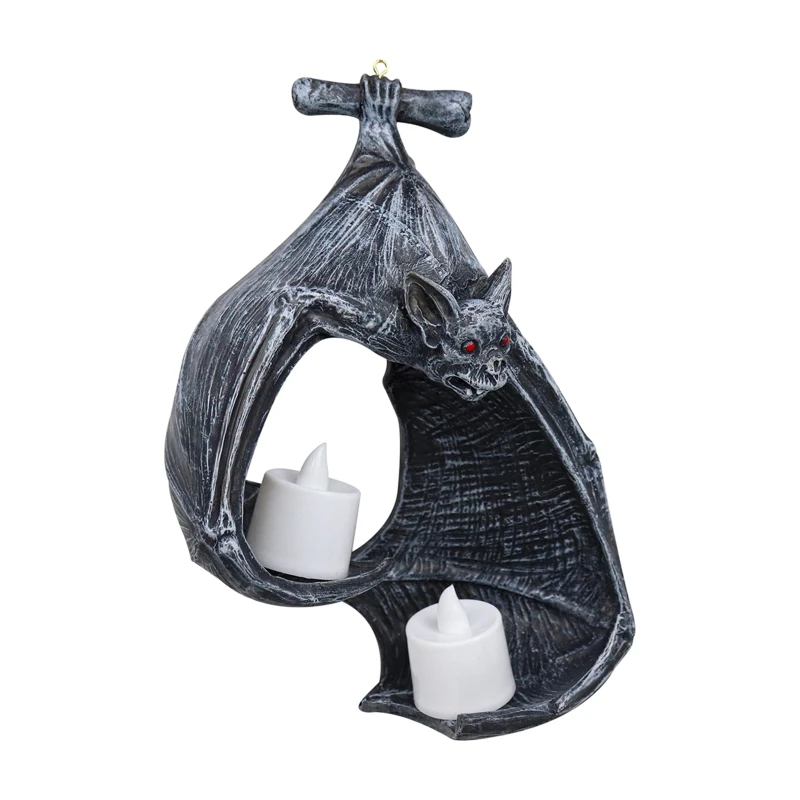 

Bat Wall Mount Candle Holder Sconce Wall Tealight Holder Stand Resin Crafts