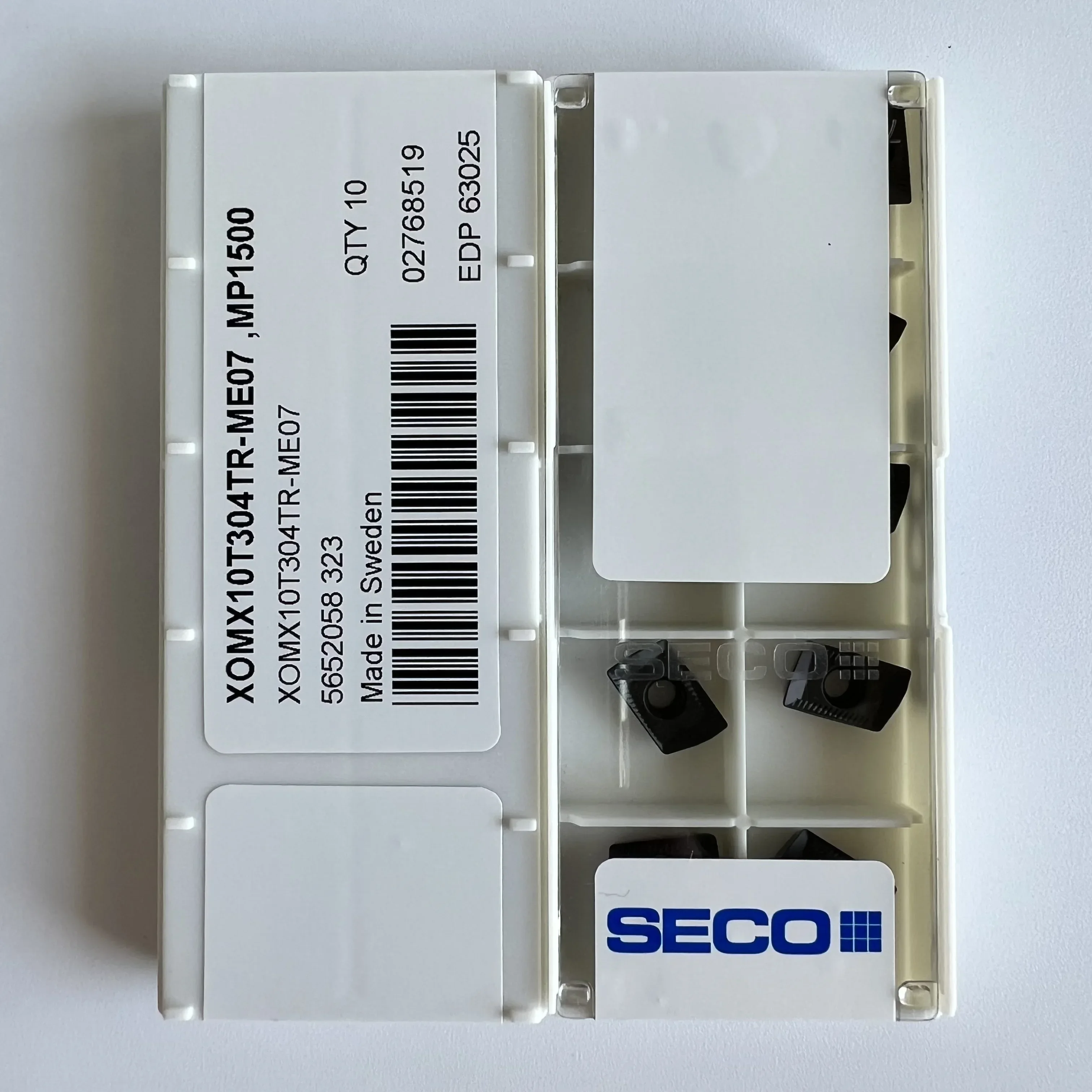 Оригинальное лезвие XOMX10T304TR-ME07 MP1500Карбидное лезвие CNC 10 штук (art.: 3920c8bf20f3f) - 3920c8bf20f3f