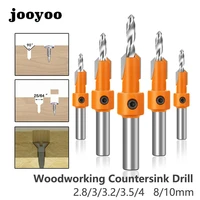 10 mm woodworking countersink drill countersink drill bit woodworking router bit set screw woodworking screw wood hole drill bit