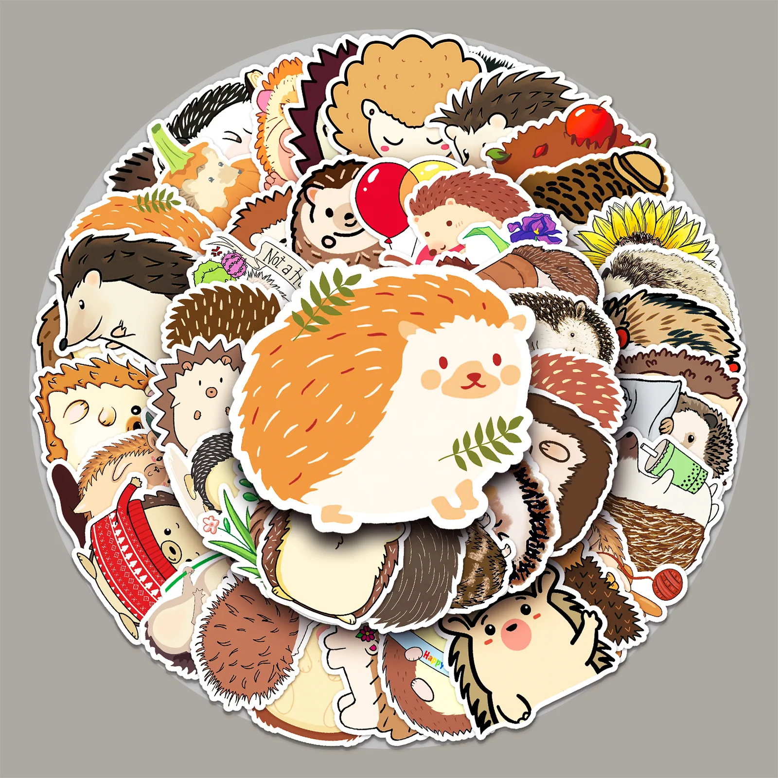 

Cute 50 Hedgehogs Animal Children S Skateboard Cartoon Stickers Cute Waterproof Kids Toys Stationery Decorative Mobile DIY