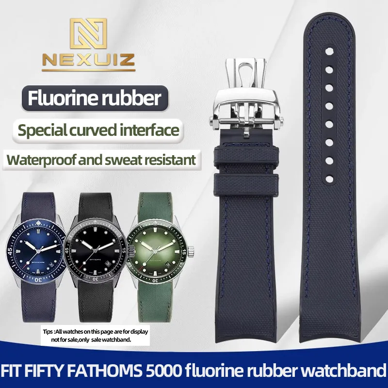 Ремешок для наручных часов fluorpain 50 FATHOMS 5200/5000/5015/5054 23 мм