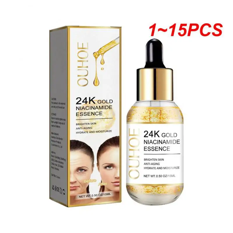 

1~15PCS Collagen Nicotinamide Face Skin Repair And Moisturizing Fine Line Toner Vitamin C Aloe Hyaluronic Acid Liquid