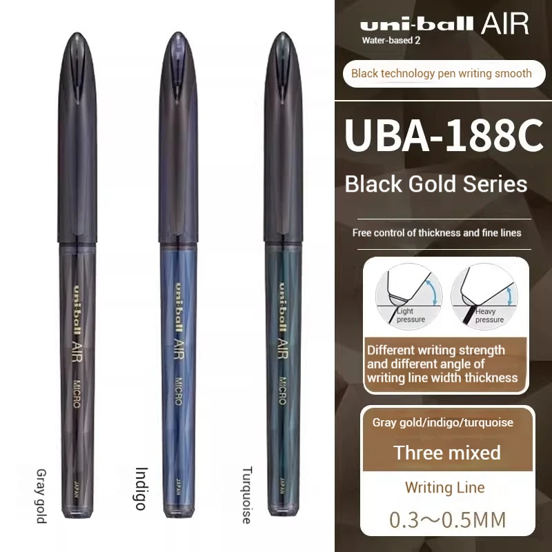 

Uni Ball AIR Black Tech Гелевые ручки 0,5