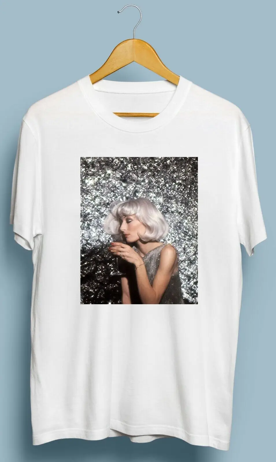 Винтажная Футболка Anjelica Huston размеры S M L XL 2XL с длинным или коротким рукавом