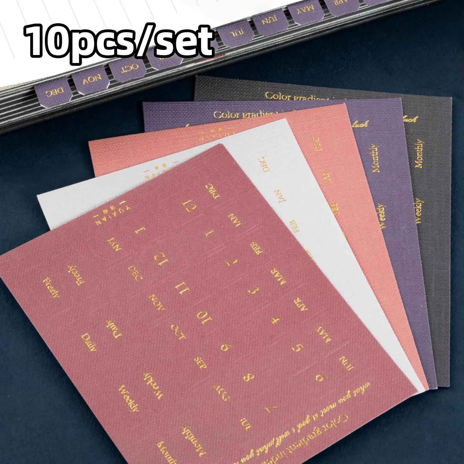 

Самоклеящиеся наклейки-календарь на 10 листов