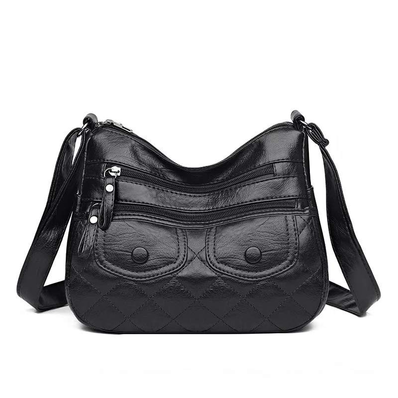 

Высококачественные модные сумки через плечо из искусственной кожи для женщин, роскошные женские сумки-мессенджеры, дизайнерские женские вместительные сумки на плечо