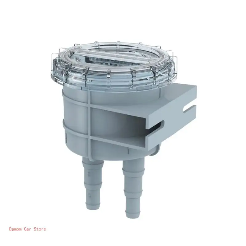 

Фильтр морской воды очиститель морского впускного двигателя для морской воды и лодки, подходит для шланга размером 1/2 дюйма, 5/8 дюйма, 3/4 дюйма, Защитный двигатель