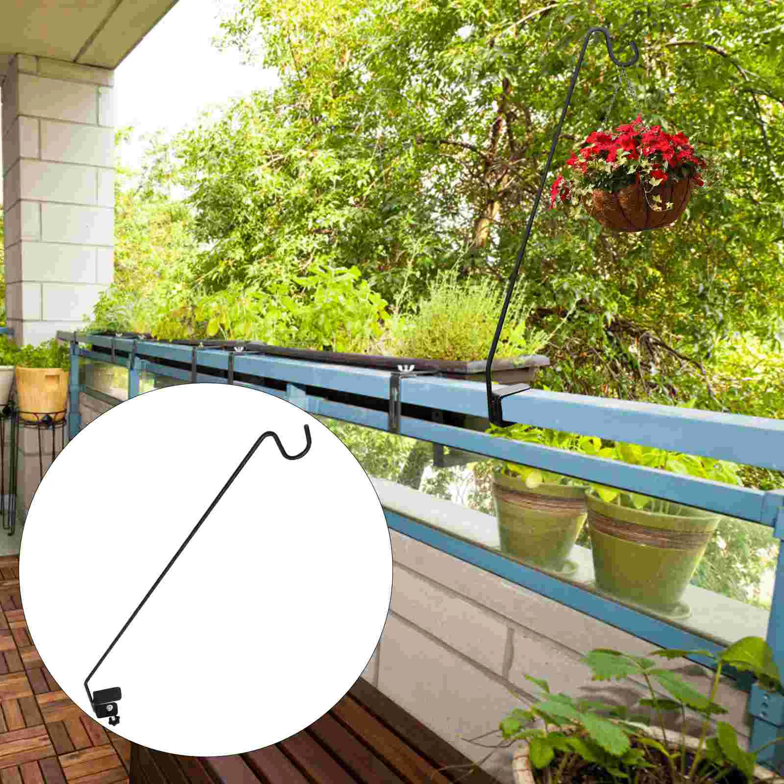 Крючок для пастуха подвесной забор сверхмощная палуба вешалка кормушки птиц