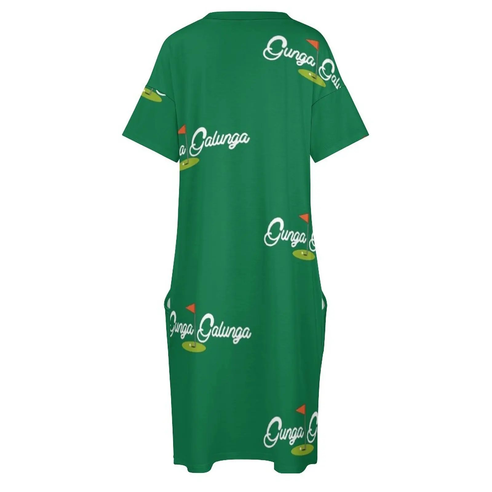Платье Gunga Galunga от Caddyshack свободное платье с карманами платья для женщин женское