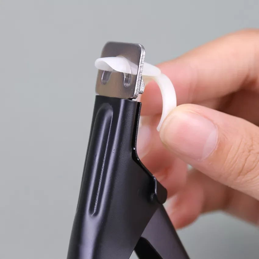 

Professional Nail Art Clipper Cutter Gel False Nail Tips Edge Cutters Stainless Steel U One Word Clippers Manicure Tool