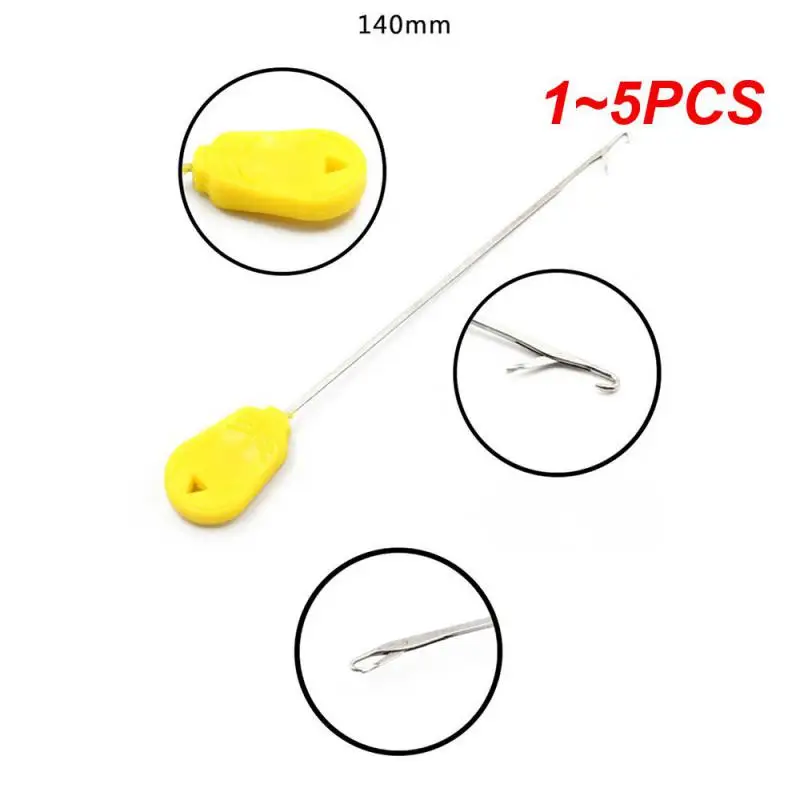 

1~5PCS Crochet Yellow Robust Durable Quick Long Life Take Crochet Inverted Crochet Tongue Type Convenient Fish Crochet Anti-slip