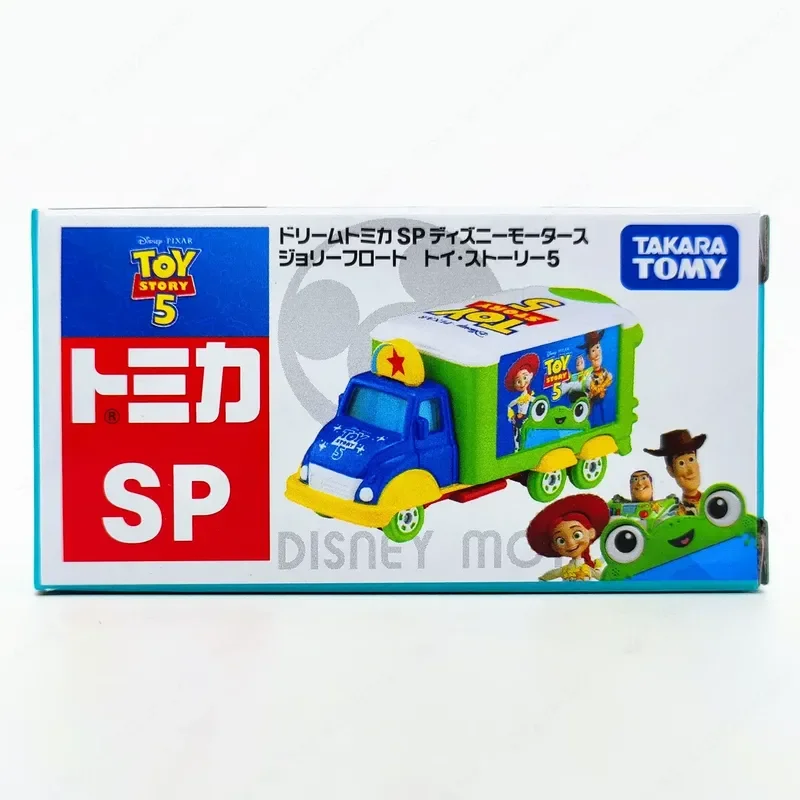 Коллекционная модель автомобиля Takara Tomy Tomica Disney Toy Story 5: Транспортер из литого сплава с фигурками Вуди, Базза Лайтера, Джесси, Инопланетянина. Игрушка-подарок. (art.: 3920dc26bc829) - 3920dc26bc829
