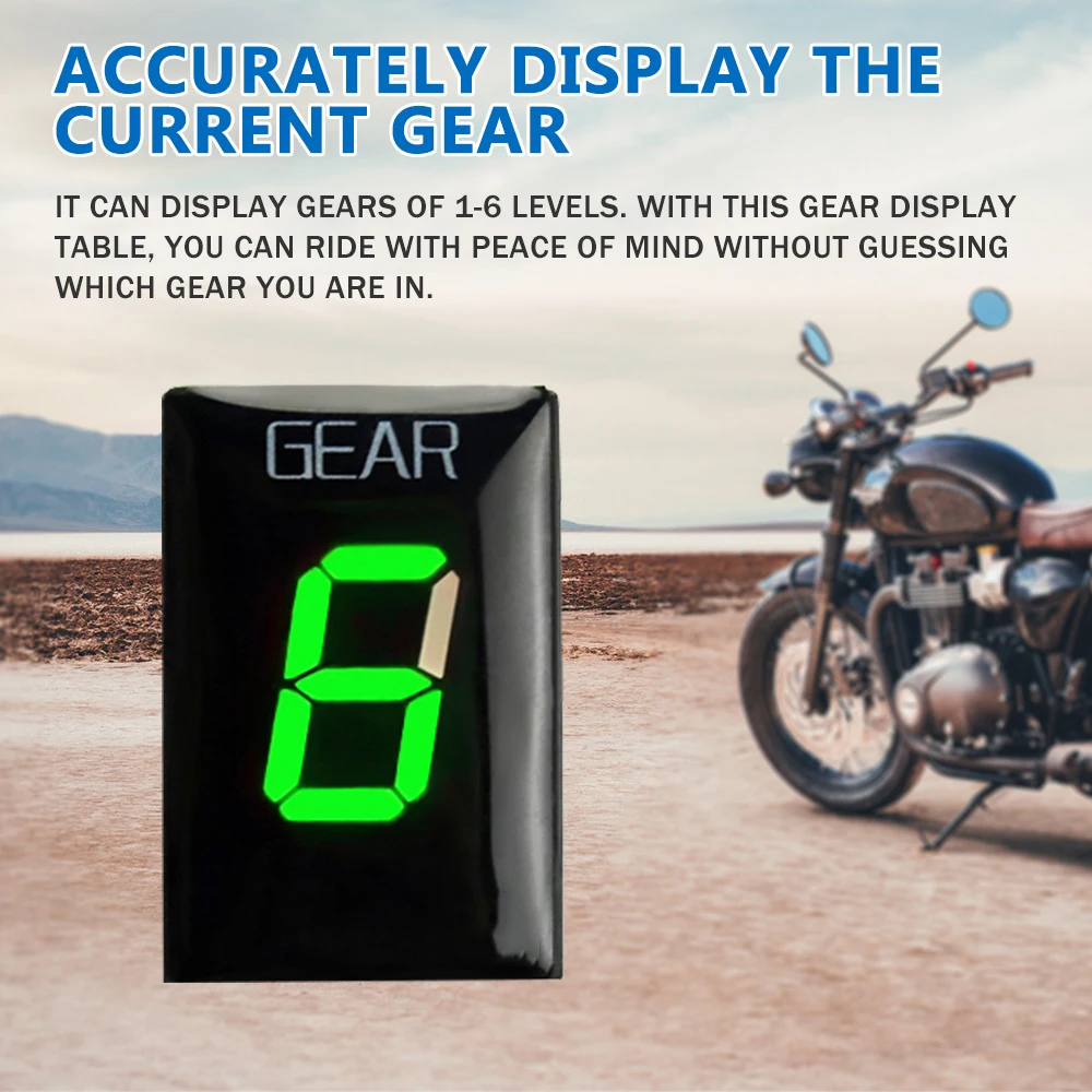 Индикатор передачи для Kawasaki ER6N ER-6N ER6F Versys 650 KLE650 Ninja 250R 300 400 400R измеритель скорости