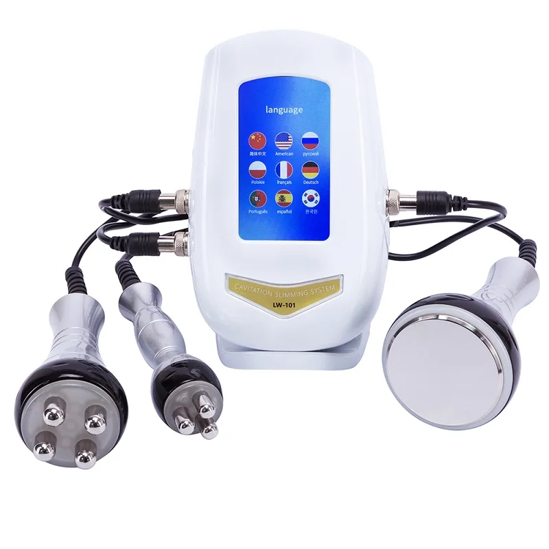 

New Body Slimming 40K Cavitation Ultrasonic Weight Loss Skin Rejuvenation Beauty Machine Multipolar RF Skin Tighten Anti-wrinkle