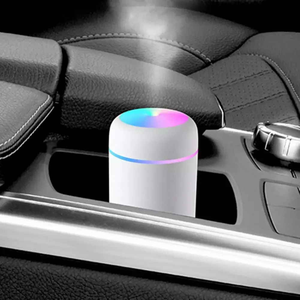 

300ml USB Auto Mini Humidifier Desktop Mute Car Office Moisturizing Mute Fine Large Capacity Car Air Humidifier