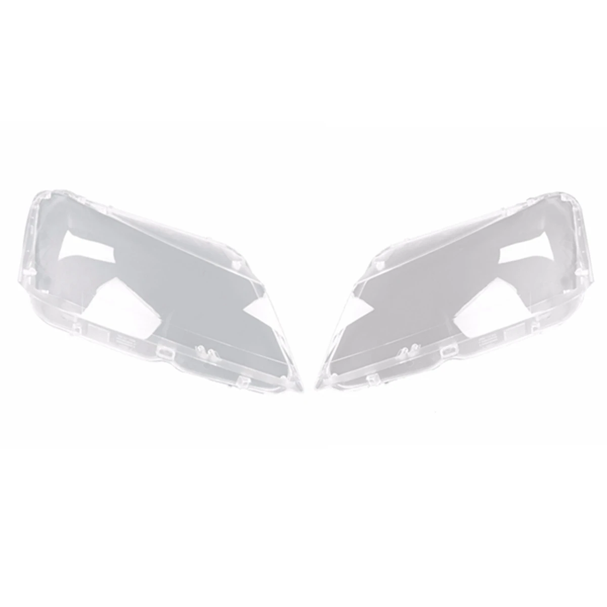 

1Pair Car Front Headlight Head Light Lamp Lens Cover for-BMW X3 F25 2010-2013