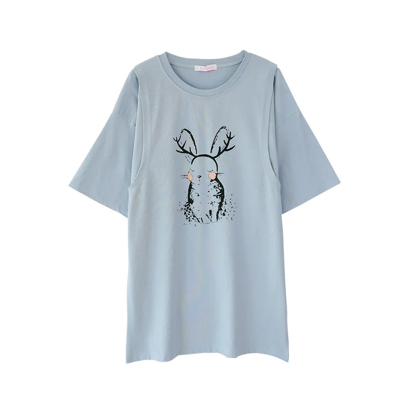 

2022 tops Tee Shirts Unisex tumblr clothes cotton t shirt T-shirt Pullover white