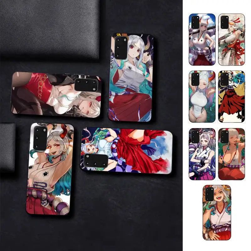 

BANDAI Yamato One Piece Phone Case for Samsung S10 21 20 9 8 plus lite S20 UlTRA 7edge