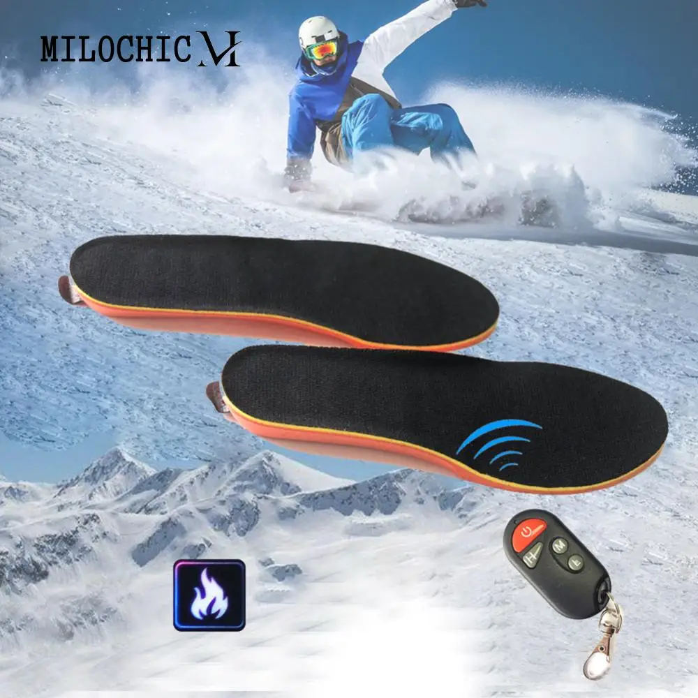 

2000mAh Smart Foot Warmer Insoles Wireless Temperature Shoes Insoles Adjustable Temperature Thermal Insoles Pad for Cold Weather