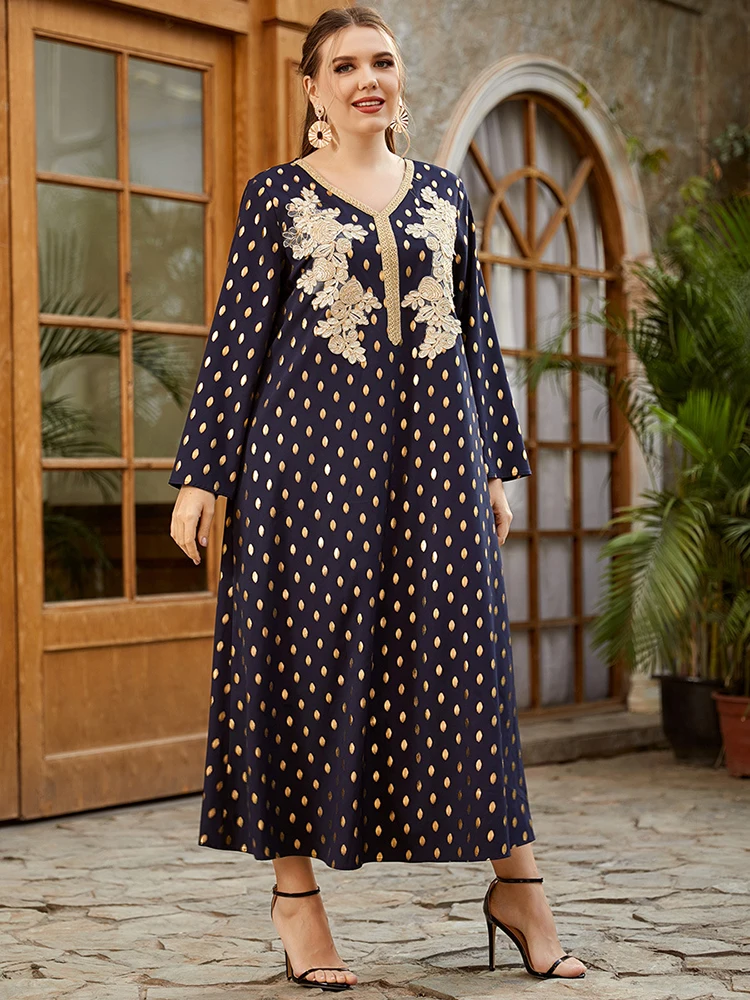 

Женское длинное платье, длинное платье в арабском и мусульманском стиле, женское платье в марокканском стиле