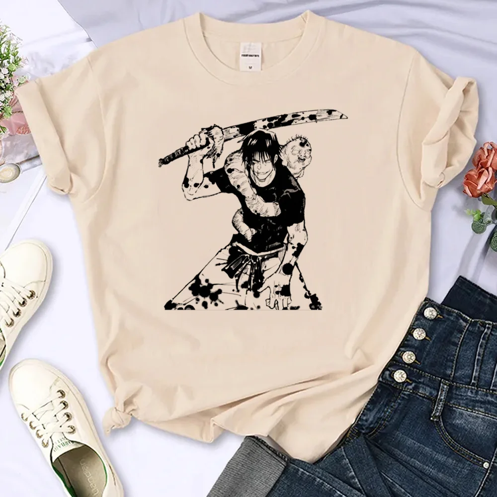 

Jujutsu Kaisen tshirt women Y2K Tee female Japanese streetwear designer clothing