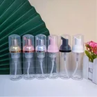 Прозрачная пластиковая пенопластовая бутылка, пустая бутылка для мыла и жидкого мыла, пенораспылитель для ресниц, 10 шт.лот