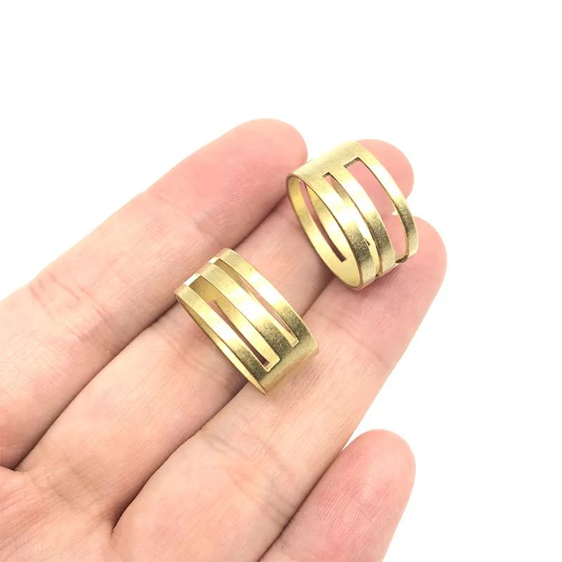 DIY Brass Jump Ring Opener Closing Tools Finger Ring Jewelry Making Finding Tool Copper Opener Tool Ring Accessories Jewelry