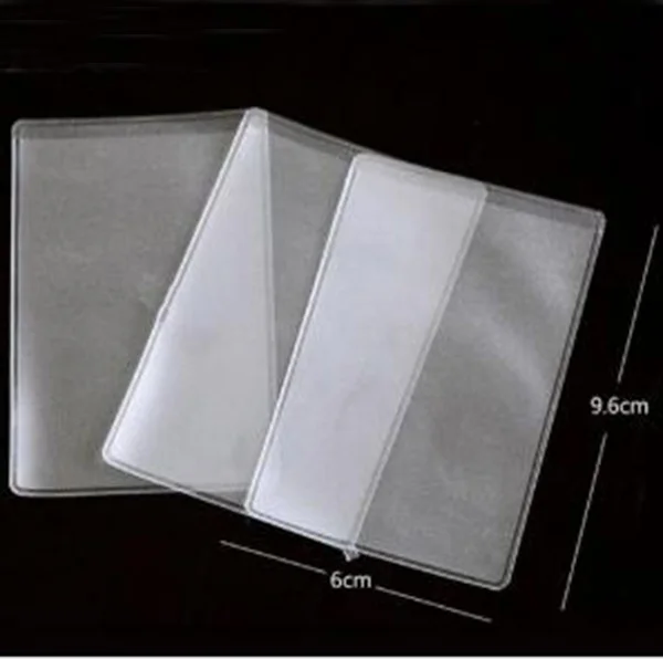 Прозрачный водонепроницаемый держатель для карт из ПВХ  (10 шт.)