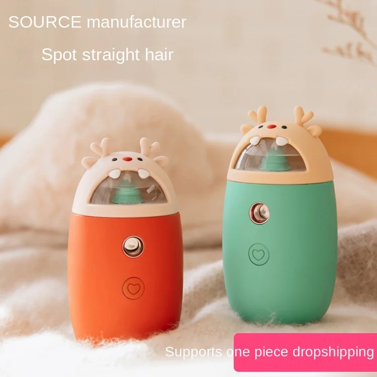 

Monster Hand Warmer Power Bank Water Replenishing Instrument Ambience Light Four-in-One Multi-Function Rechargeable Heating Pad