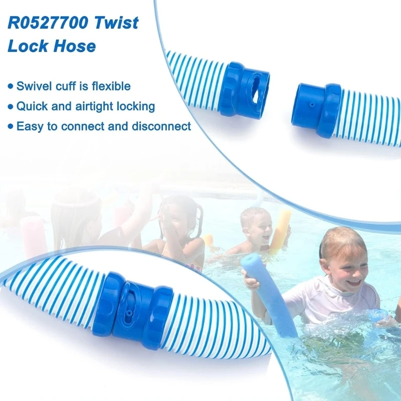 Автоматический очиститель бассейна Вес шланга с быстрым поворотным замком