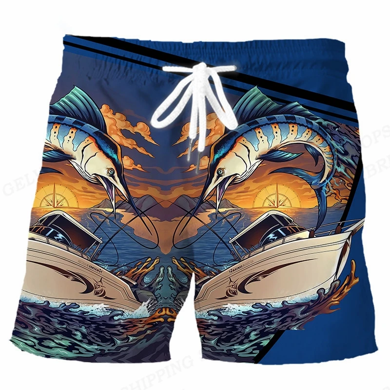 

Carp Fishing Swimwear Shorts 3d Surfing Board Short Men's Beach Shorts Trunk Swimsuit Kids Sports Pants Brief Summer Quick Dry