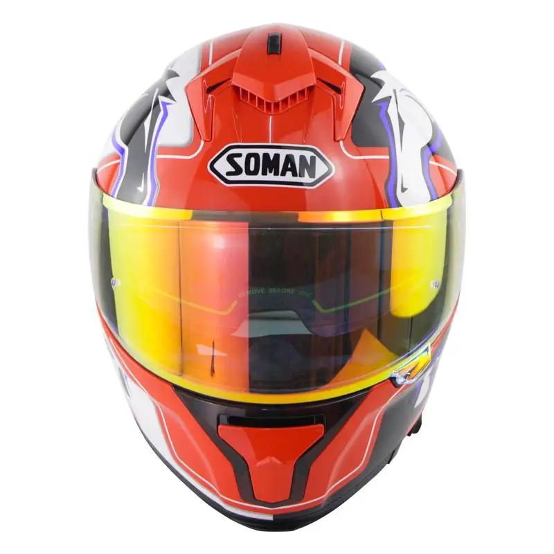 Motorcycle Helmet With Visor Full Face Capacete Motor Bike Double Visors Ece Approval enlarge