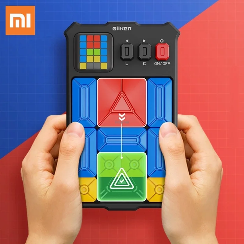 

Портативная головоломка Xiaomi YOUPIN Giiker Huarong Road, умная игра-головоломка с датчиком очистки, вопрос о банке, вызов для обучения, доска «Все в одном...