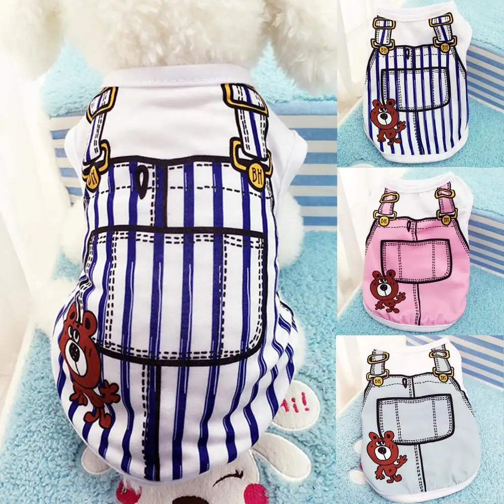 

Vest pet spring and summer vest teddy bear beautiful dog clothes cat clothes Vest mesh breathable pet clothes puppy clothes