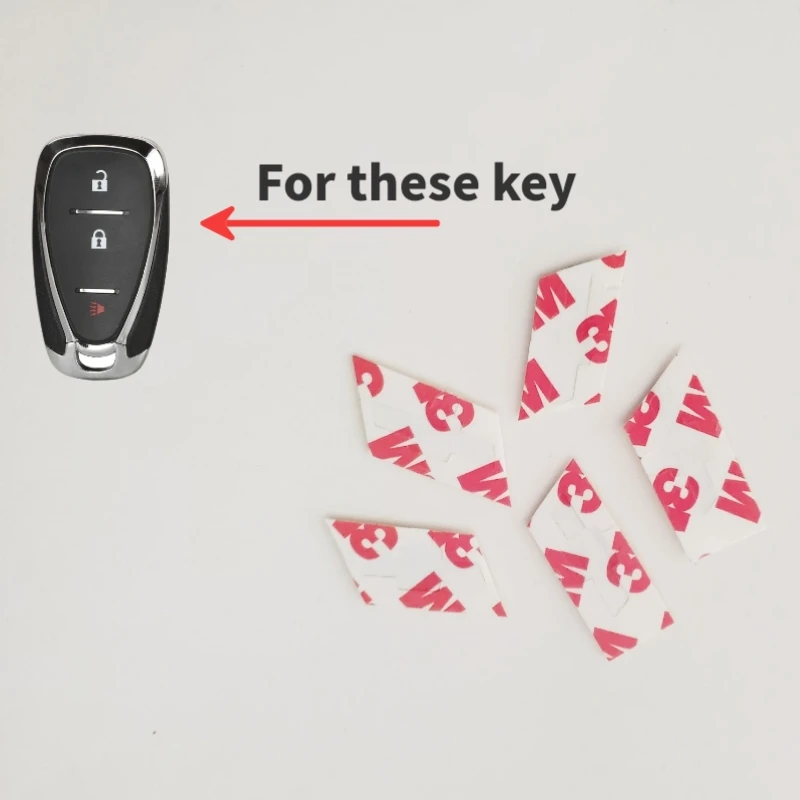 

10 шт./партия, сменные наклейки-эмблемы для дистанционного ключа Chevrolet