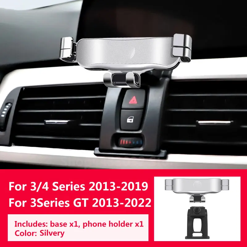 

Гравитационный Автомобильный держатель для телефона для BMW 3 серии F30 3GT F34 2013-2019 в сочетании со специальным кронштейном и базой, не Блокирующей детской конструкции