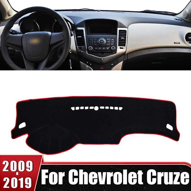 

For Chevrolet Cruze J300 J400 2009-2013 2014 2015 2016 2017 2018 2019 2020 2021 Car Dashboard Cover Avoid Light Mat Accessories