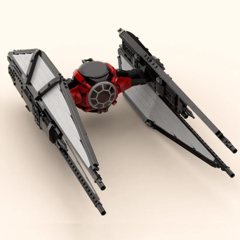 816 шт. знаменитая звезда боевой фильм MOC завязанный шепот перехватчик модель