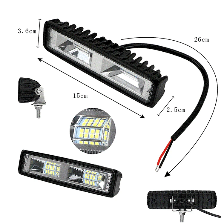 Передний светодиодный фонарь для мотоцикла грузовика лодки трактора прицепа