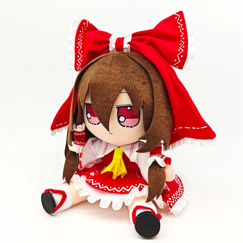 Фото Новый Hakurei Reimu Touhou Project Fumo плюшевая игрушка мягкая кукла два стиля глаза дым Yagokoro Eirin Houraisan Kaguya Daiyousei подарок №4
