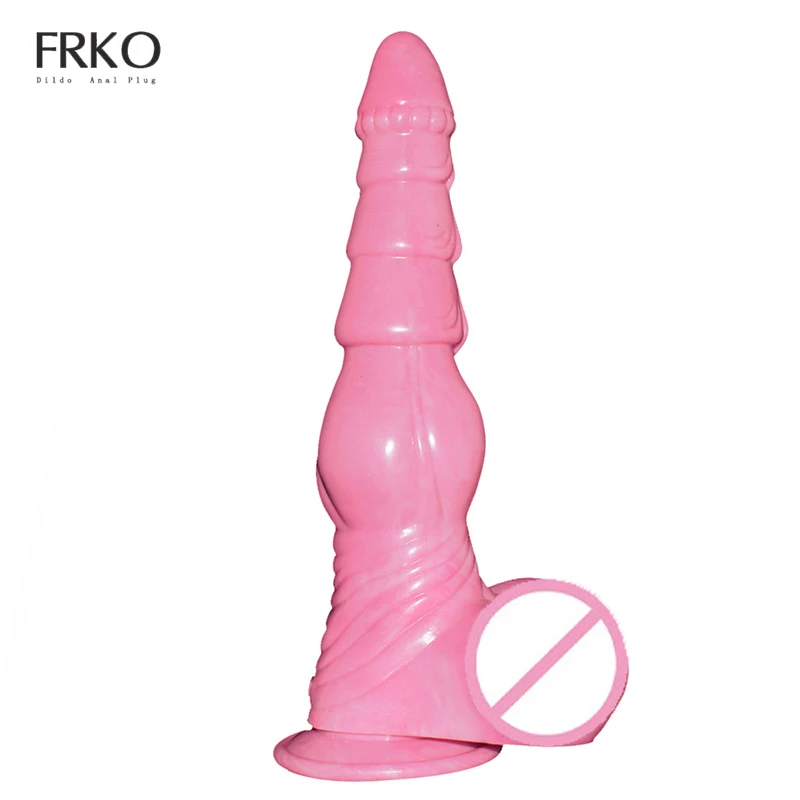 FRKO Animal Silicone Butt Plug For Adults Realistic Dildos With Sucker Women Vagina Stimulation Massager Anal Supplies Sexy Toys