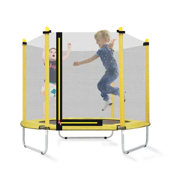 

60" Trampoline for Kids Outdoor & Indoor Mini Toddler Trampoline with Net Gifts for Boys & Girls Baby Toddler Trampoline Toys
