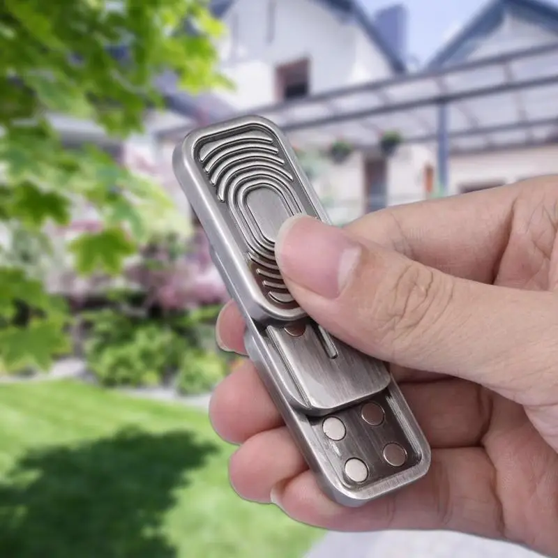 

Антистрессовые игрушки, магнитная металлическая нажимная карта, креативная Портативная Игрушка из нержавеющей стали для парня, папы, жениха, мужа, сына