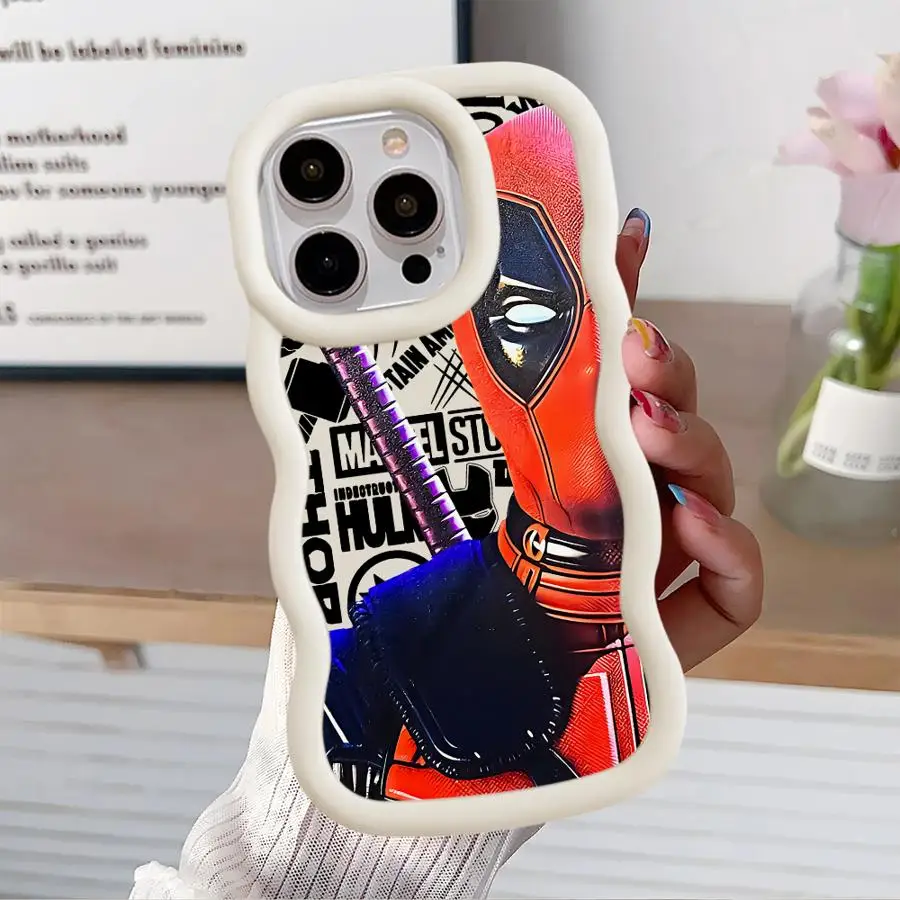 Чехол для телефона Marvel Deadpool Venom Realme C65 4G 5G C67 Narzo 30A N53 N55 50APrime 50iPrime 60x 70x 70 Pro Capa Cover