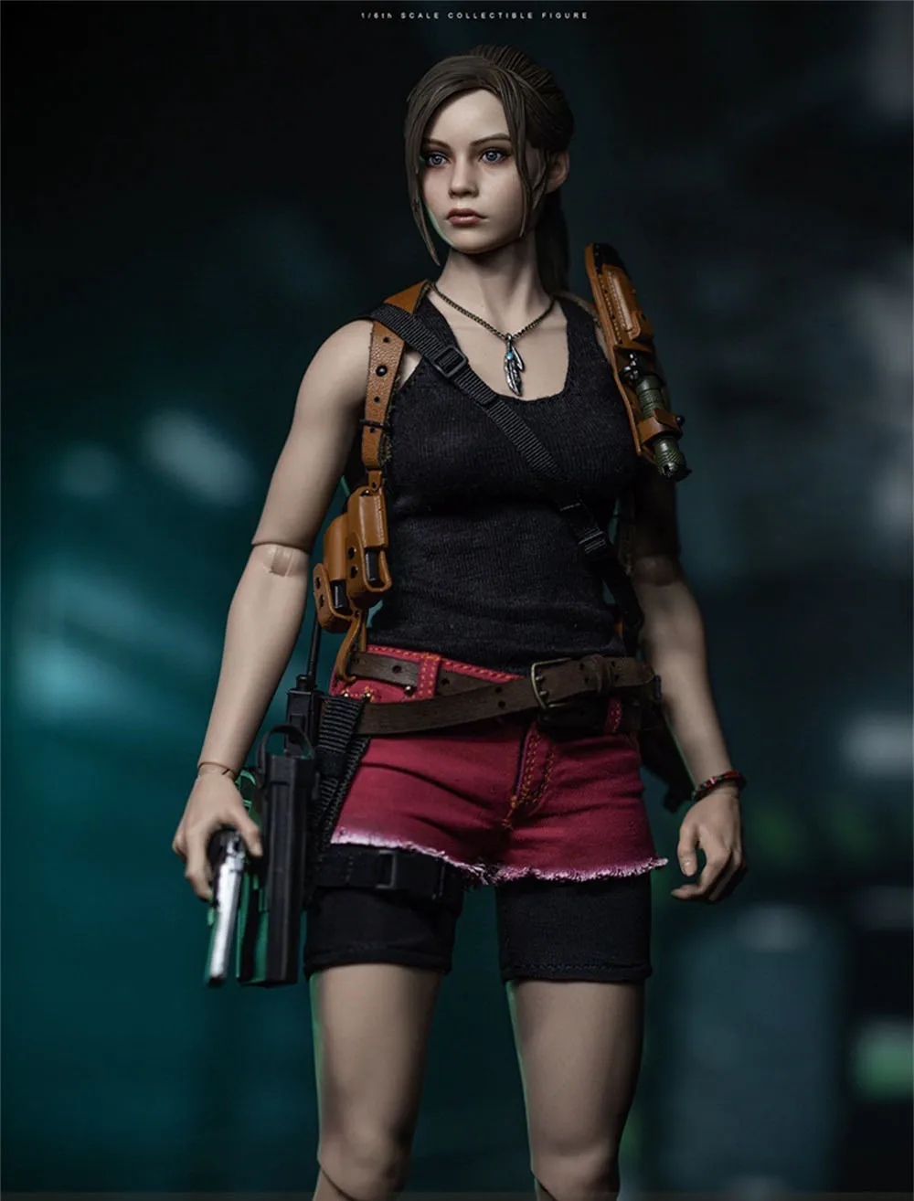 1/6 г., DAMTOYS DMS038, жители злого игрока, символов, женский кожаный ремень на плечо, поясная сумка, подходит для 12-дюймовой экшн-куклы