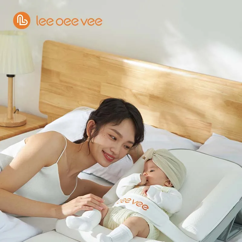 

LEEOEEVEE Baby Breastfeeding Pillow Baby Cushion Pillow Anti Emesis Slope Pad for Newborns Lying for Baby Breastfeeding Pillows