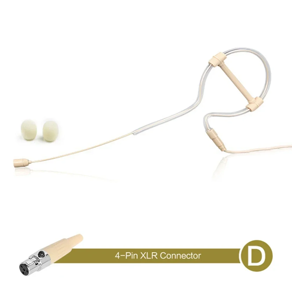 Одноушная гарнитура Sennheiser/Shure с микрофоном для выступлений сцены 3 контакта 4