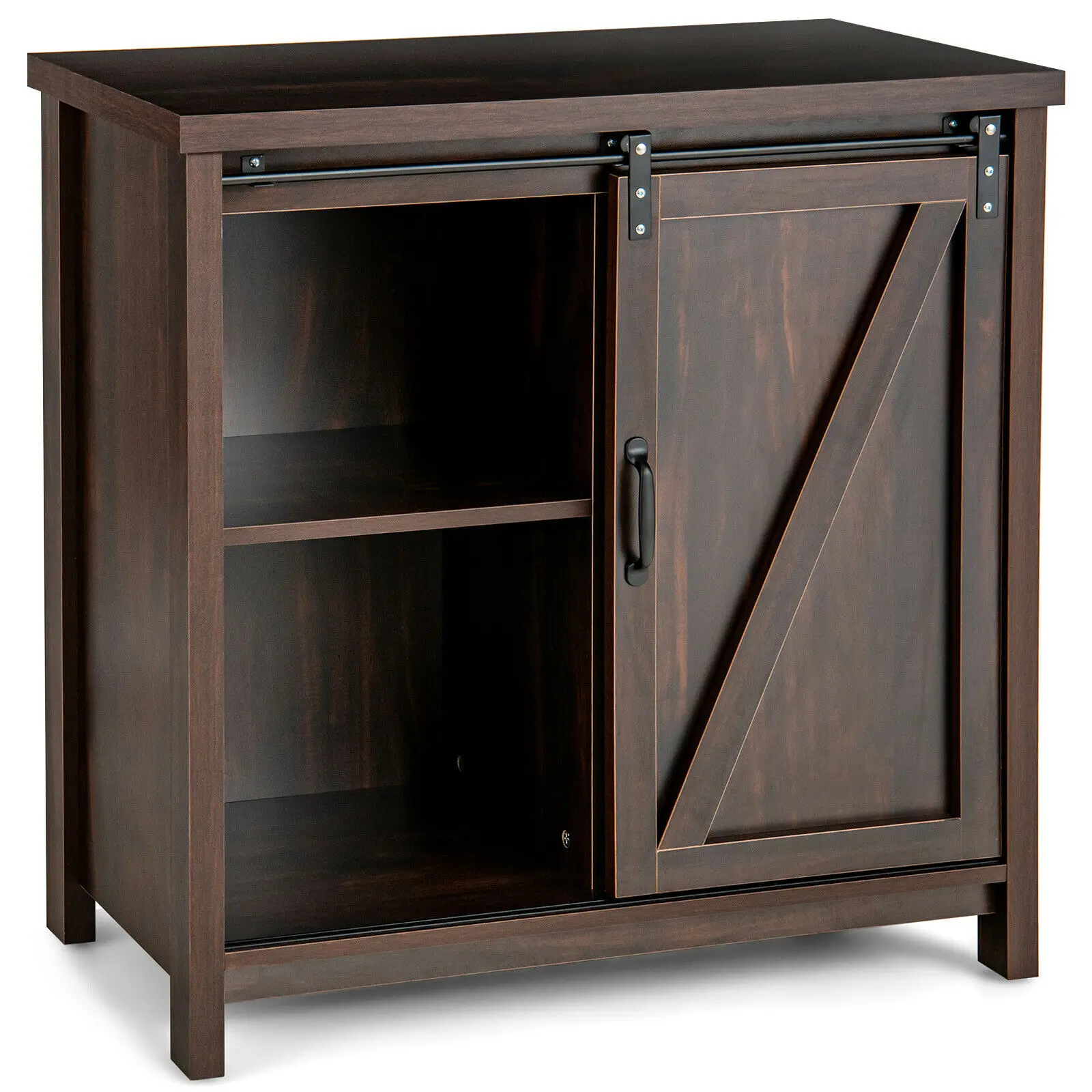 

Sideboard Buffet Storage Cabinet Freestanding Kitchen Cabinet Brown JV10170BN