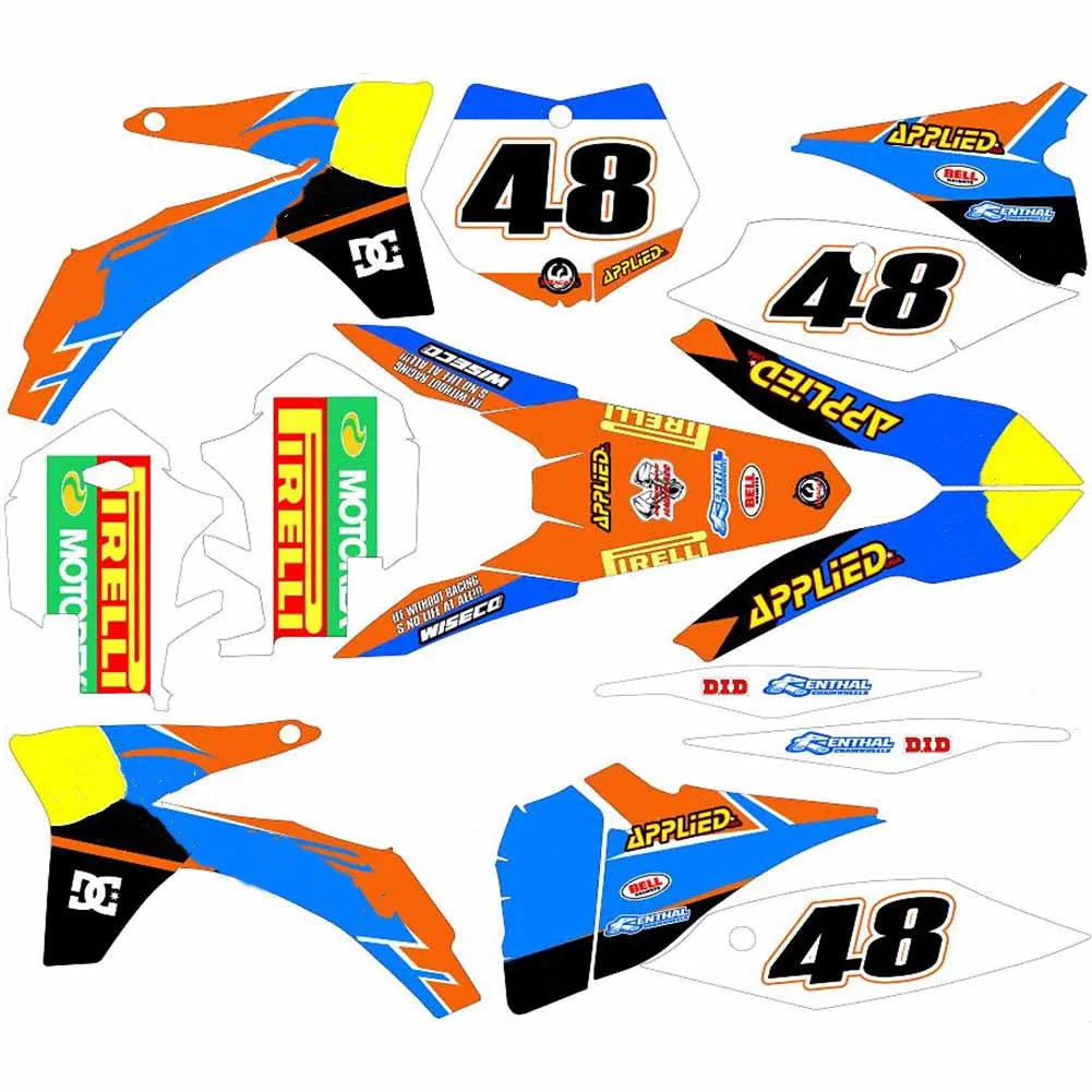 Бесплатные пользовательские имена чисел полный набор наклеек 3M фотографические